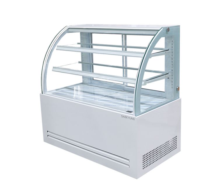  제과타입 라운드 쇼케이스 1200 (화이트)