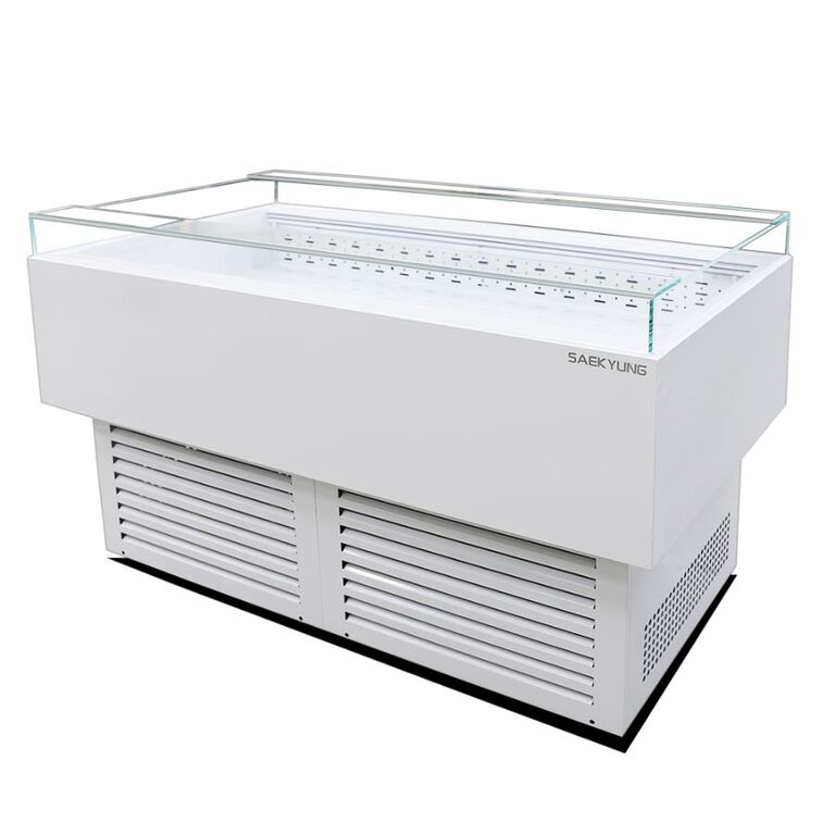 샌드위치 오픈 평대 쇼케이스 1500 (화이트)